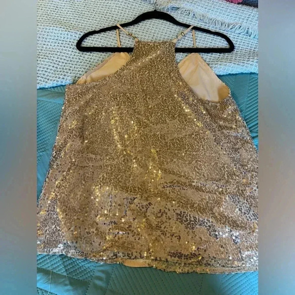 Grace & Emma Rose Gold Tank Top - Picture 3 of 4